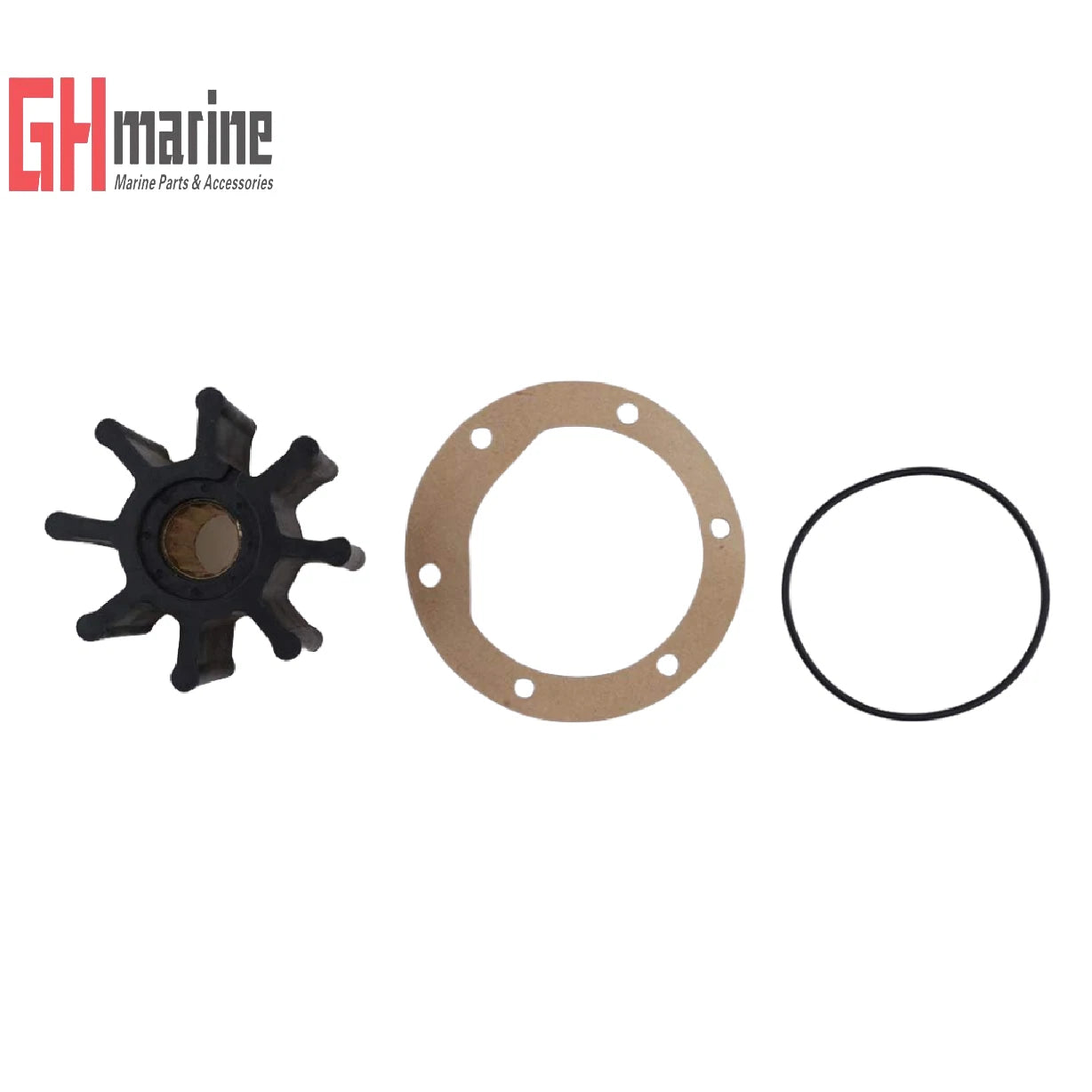 Engine Flexible Raw Water Pump Impeller Kit for Mercraft 150/180