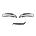 2X Rearview Mirror Turn Signal Light for Ford Fiesta (2008–2019), B-Max (2008–2017)