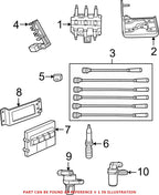 Genuine OEM Ignition Coil for Chrysler Dodge Jeep V6 (2000–2023) 56032520AF