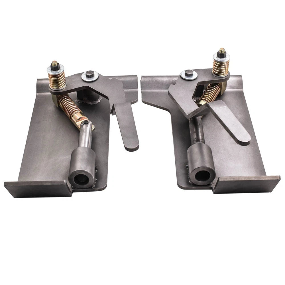1 Pair Quick Tach Brackets for Skid Steer (Latch Box Weld-On)
