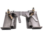 1 Pair Quick Tach Brackets for Skid Steer (Latch Box Weld-On)