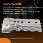 Aluminum Engine Valve Cover for Toyota Land Cruiser (2008–2021) 1120138040