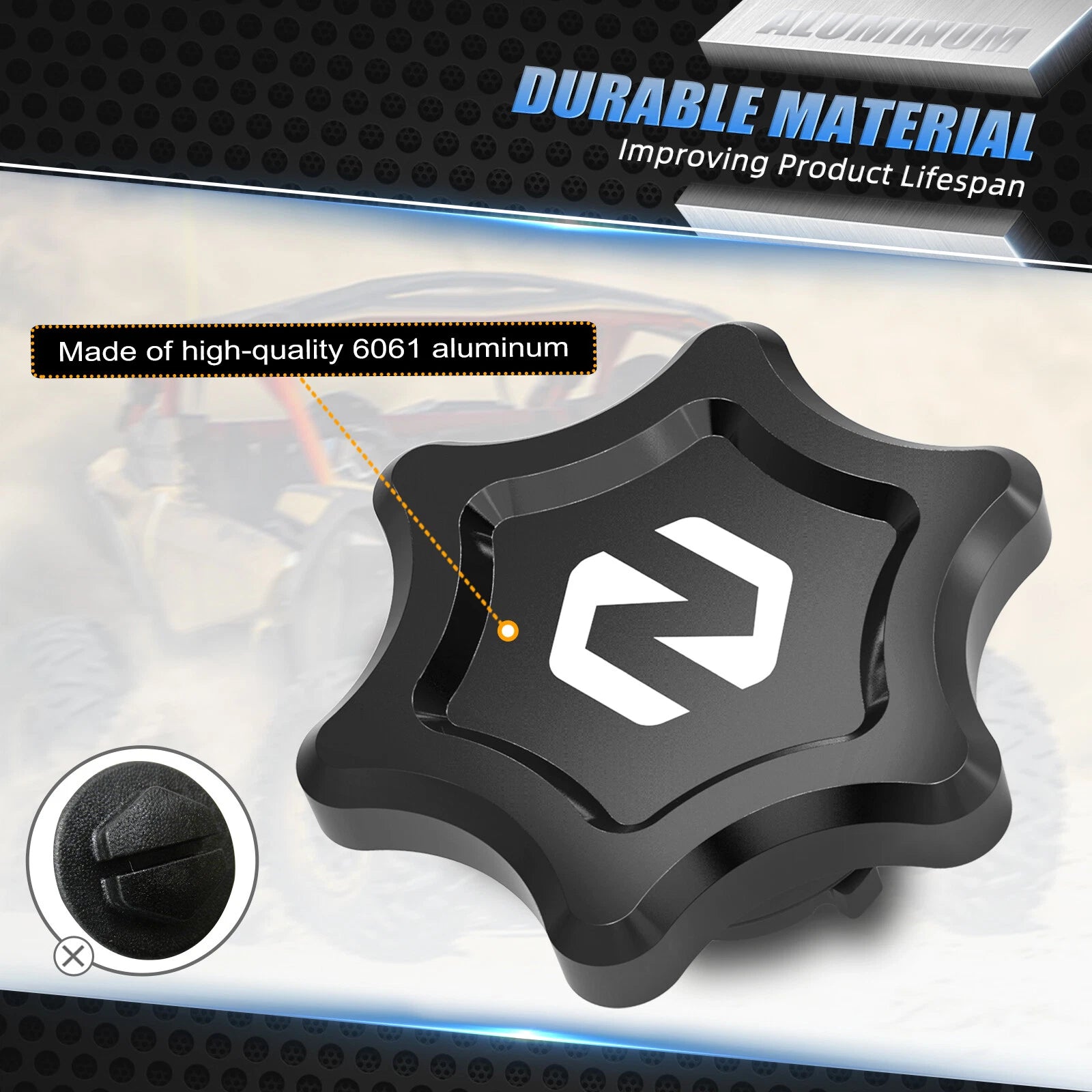 Clutch Cover Cap Drain Plug Screw for Can-Am Outlander 450, Maverick X3 (2018–2022)