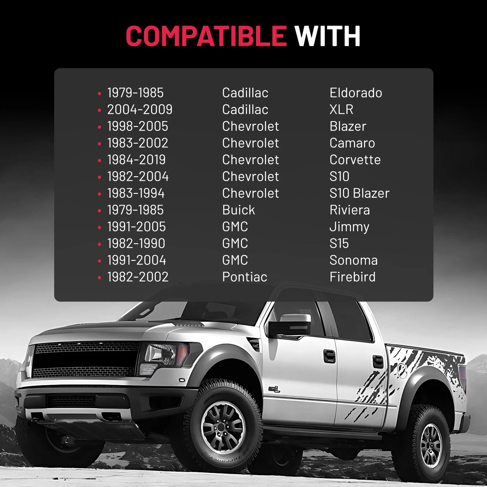 Hub Centric Wheel Spacers for Chevrolet S10 Camaro Corvette (2010-2016)