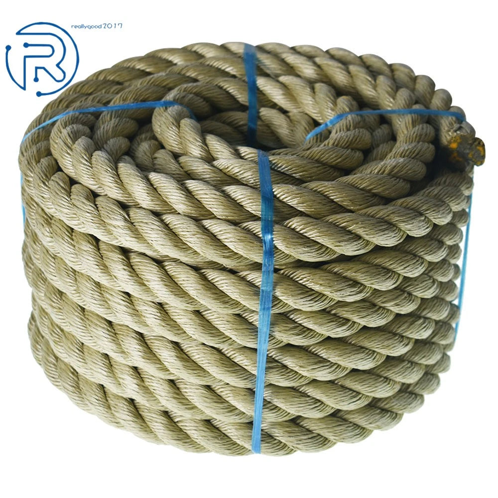 1" × 50' Manila Rope for Arborist Use