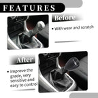 5 Speed Manual Gear Shifter Knob for Chevrolet Cruze (2008–2012) Black Leather