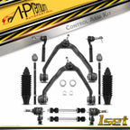 Set of 12 Front Control Arm Sway Bar Tie Rod Ends for Chevy Silverado 1500 