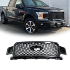 Front Radiator Grille Assembly for Ford F-150 (2018â2020) Shadow Black