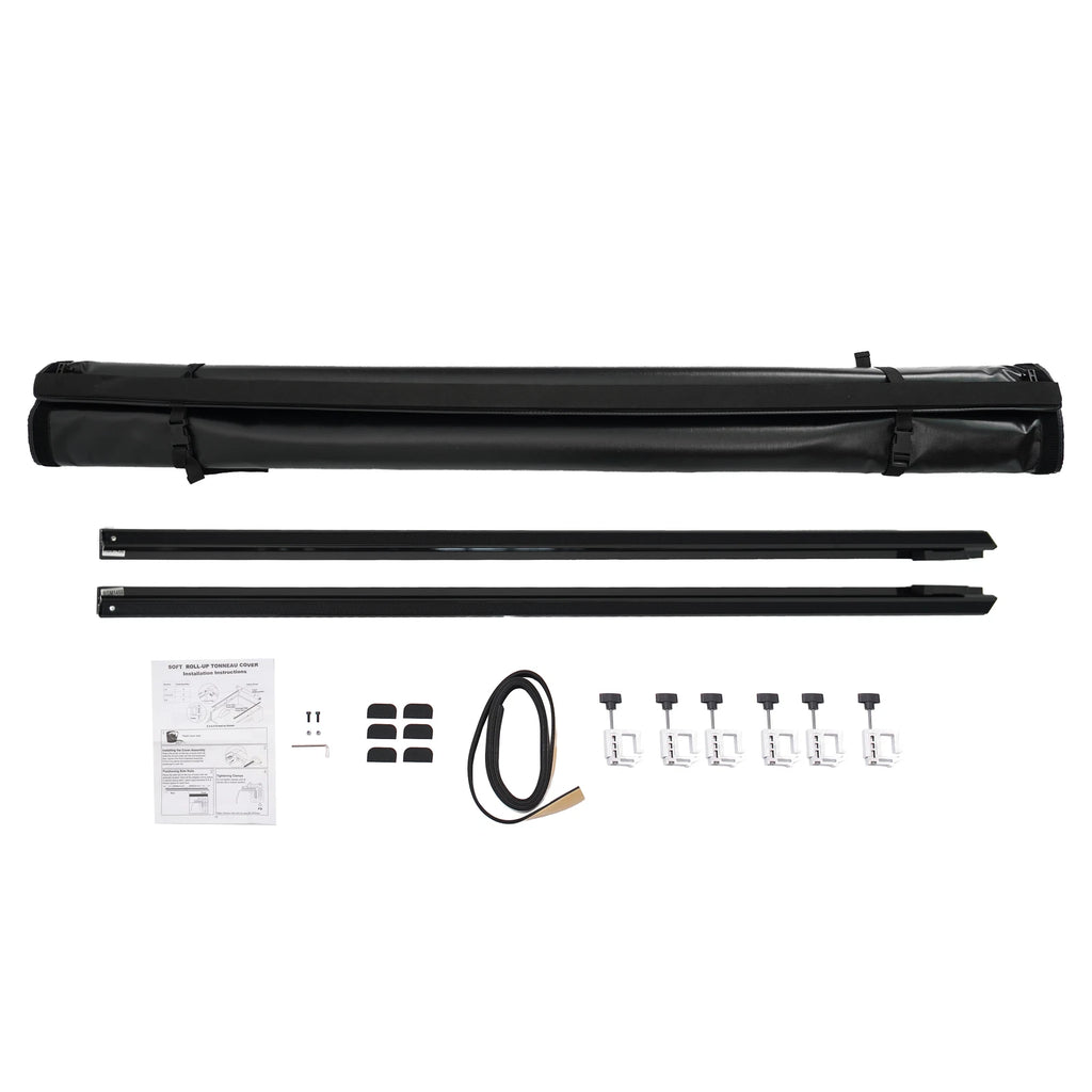 Roll Up Tonneau Cover for Chevy Silverado GMC Sierra 1500 (2014–2018)