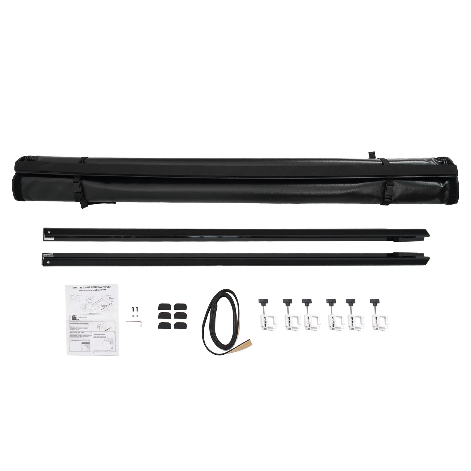Roll Up Tonneau Cover for Chevy Silverado GMC Sierra 1500 (2014–2018)