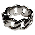 Men's Stainless Steel Biker Ring Size 14 for Harley-Davidson (OEM 34R00342-14)