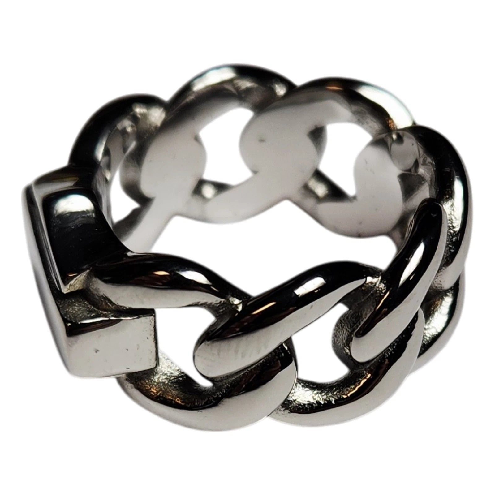 Men's Stainless Steel Biker Ring Size 14 for Harley-Davidson (OEM 34R00342-14)
