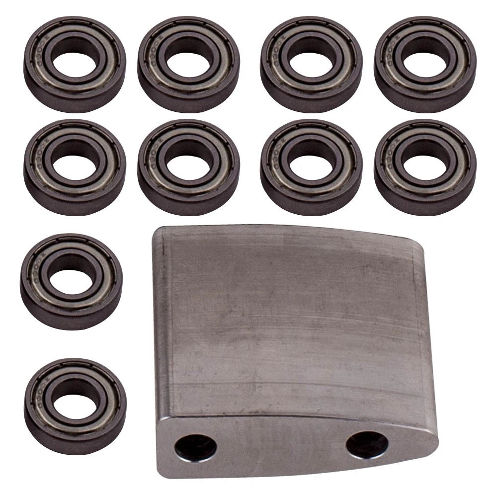 Steel Small Wheel Holder for 2x72-In Belt Grinders w/ 5 Small Wheels (2019–2025)