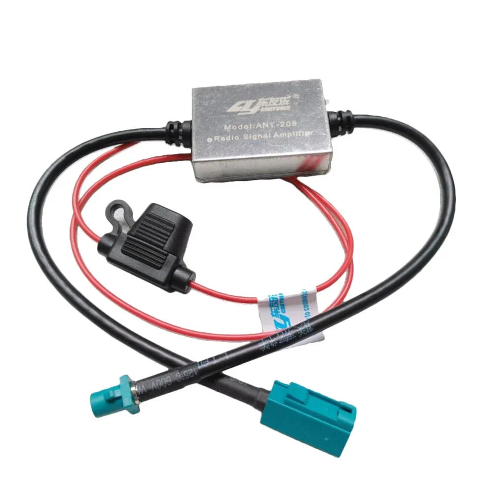 Inline Antenna Booster for Car 12V FM&AM Radio
