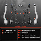 8X Outer Front Control Arm Sway Bar Link for Mercedes-Benz C230 (2002-2007)