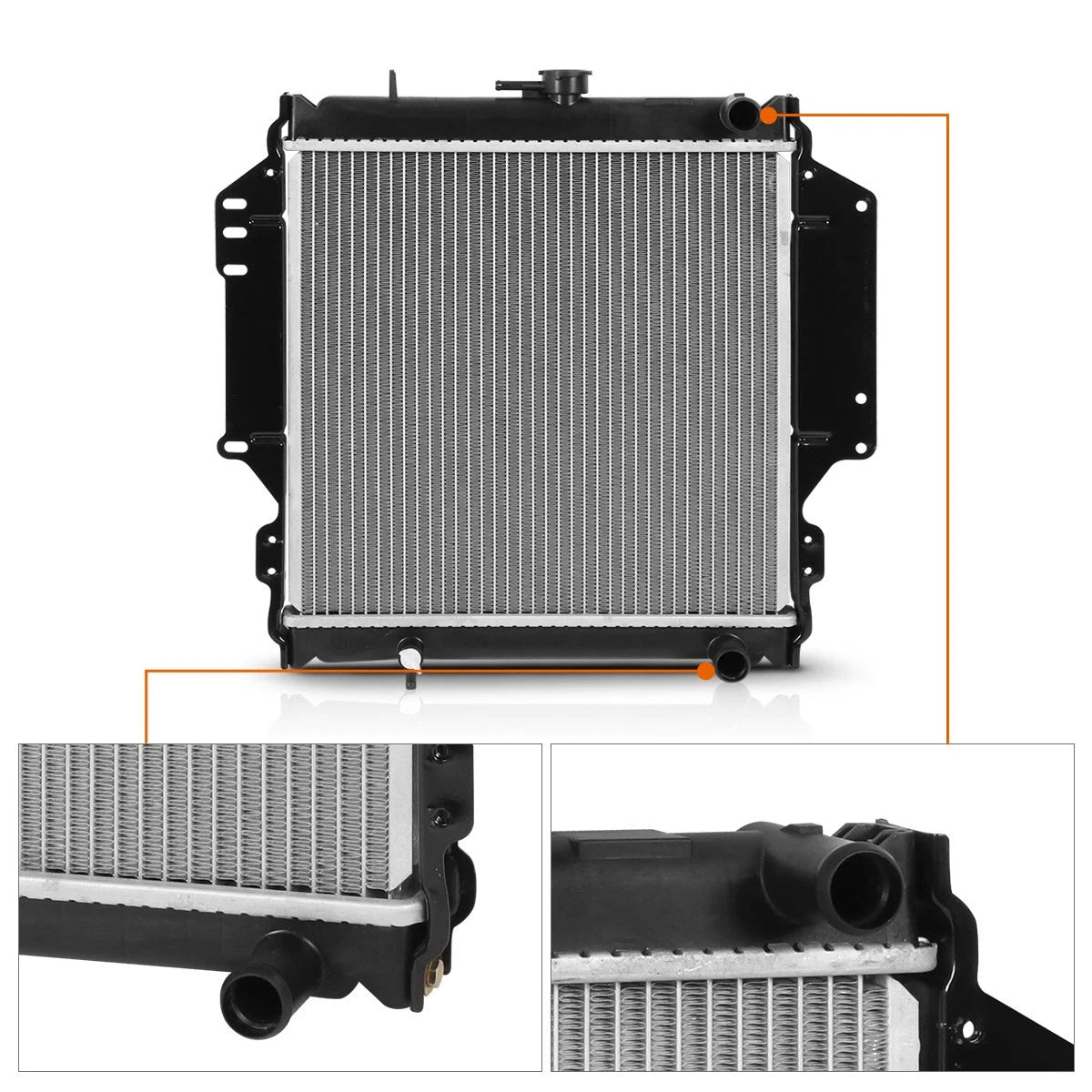 Aluminum Core Radiator for Suzuki Samurai (1985–1988) DPI-208