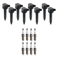 Set of 8 Ignition Coils & Denso Iridium Spark Plugs for GX460 Sequoia (2008–2021)