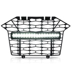 Front Bumper Mesh Grille for Polaris RZR PRO XP (2020–2024) with LED Light
