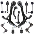 Set of 12 Front Lower Control Arms & Ball Joints for Acura TL (2004–2006)