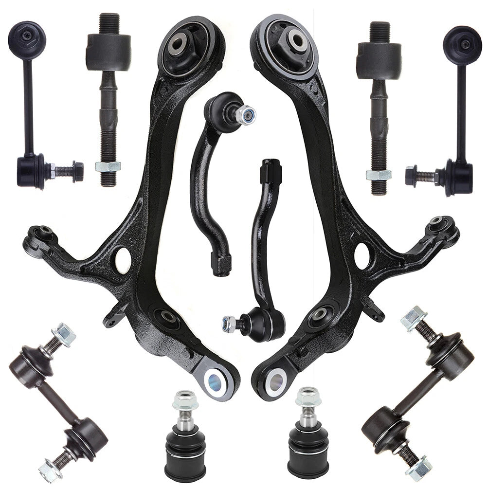 Set of 12 Front Lower Control Arms & Ball Joints for Acura TL (2004–2006)
