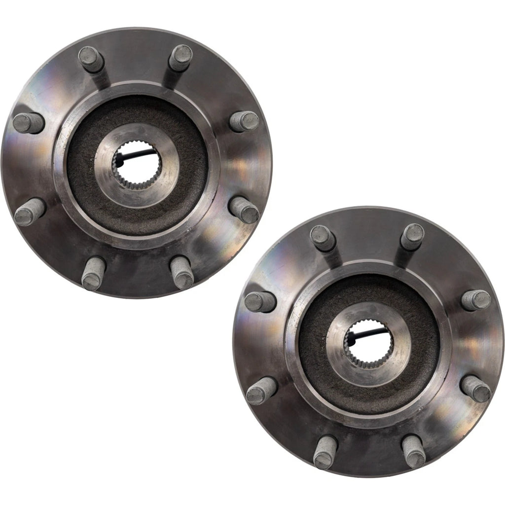 Set of 2 Front ABS Wheel Hubs for 4WD 4X4 Vehicles
