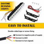 2X 30LED Daytime Running Turn Signal Fog Lights for EPO