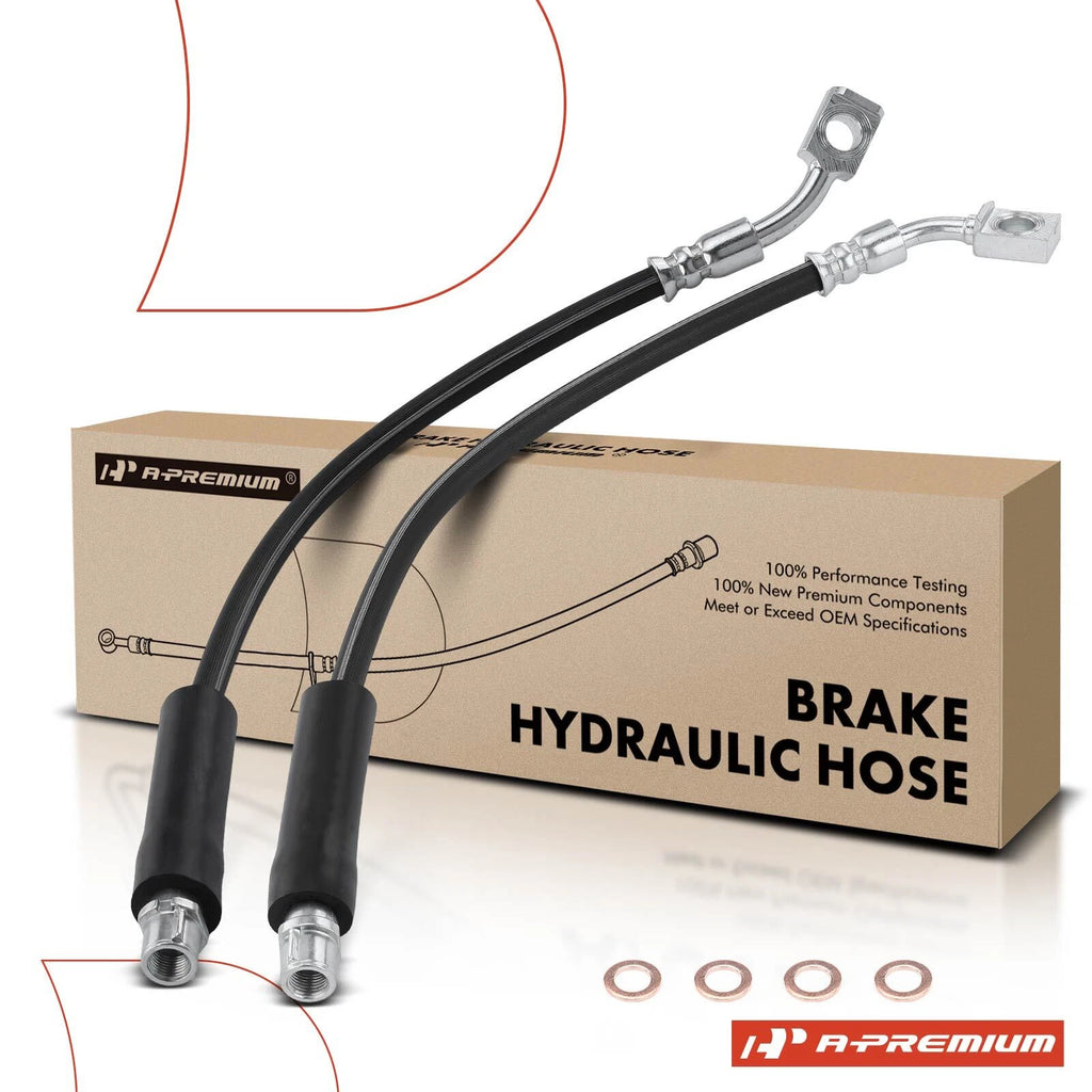 2X Rear Brake Hydraulic Hose for Chevrolet Malibu (2005–2007)