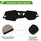 Dashboard Dash Cover Mat for BMW 4 Series (2021-2024) Sun Protector Pad Black