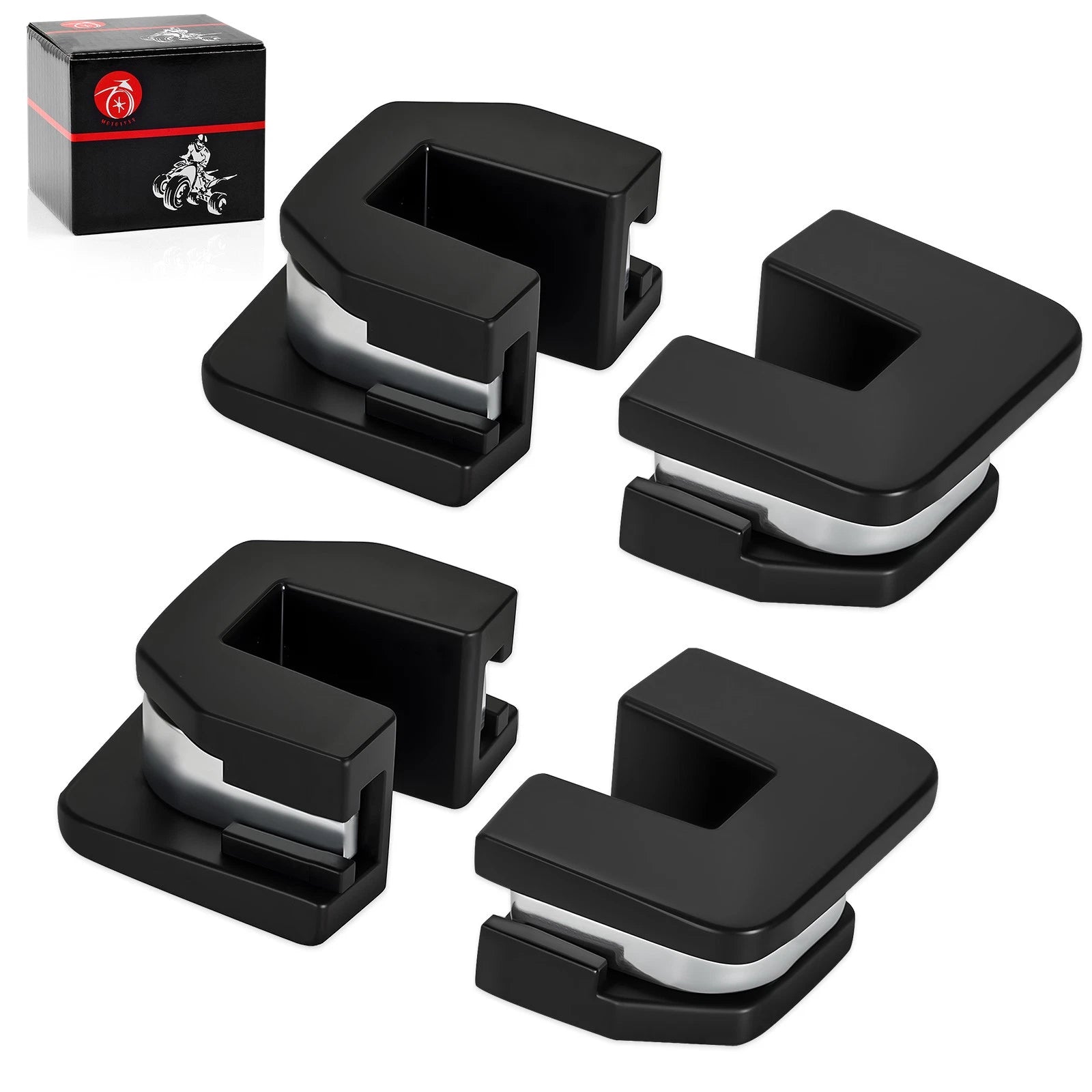 4Pcs Primary Clutch Slider w/ Spacer for Yamaha Wolverine 350 (2006–2009)