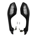 LED Turn Signal Rear View Mirrors for Yamaha YZF R1 (2015–2024) YZF R6 (2017–2022)