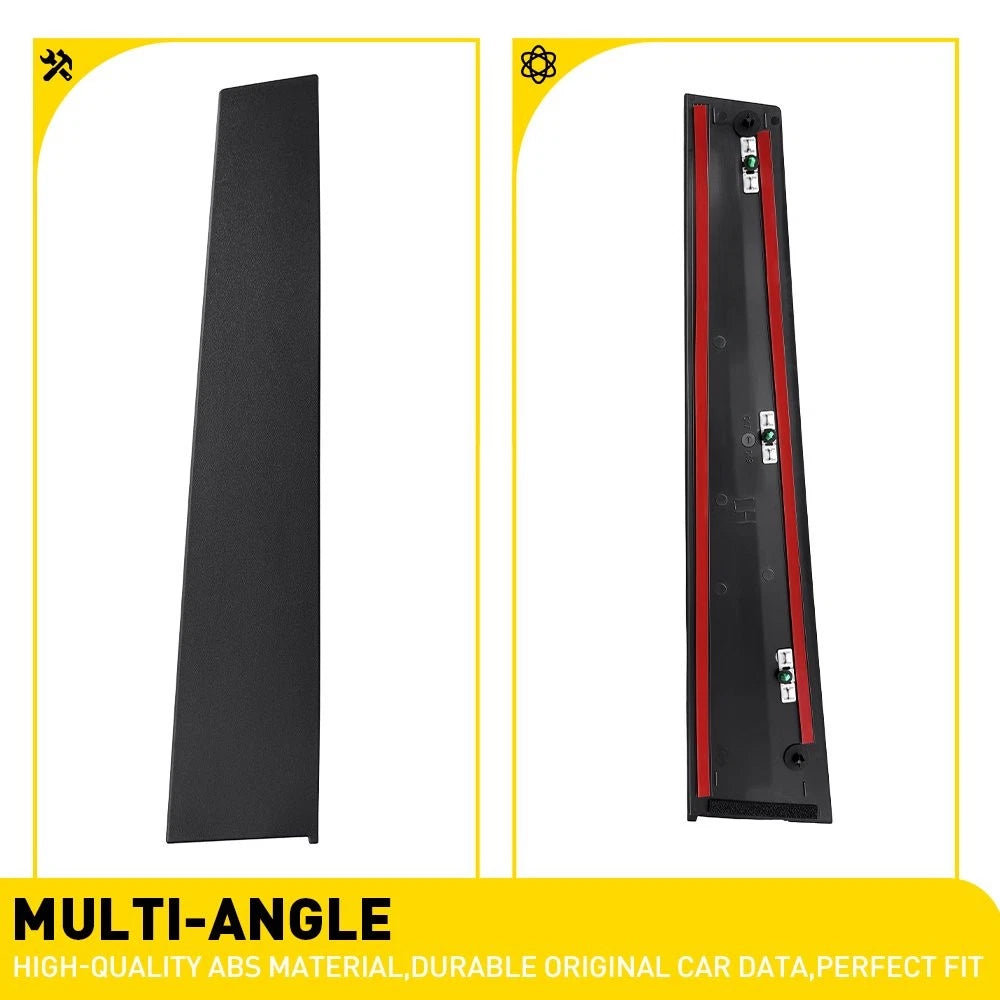 Left Front Door B Pillar Applique Trim Molding for Ram 1500 DT (2019–2024)