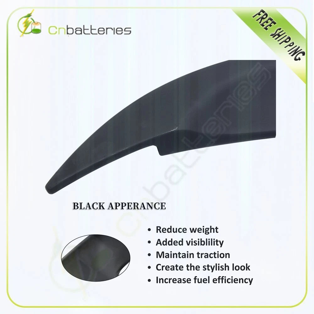 Trunk Lip Spoiler Wing for Dodge Dart (2013–2017) Unpainted