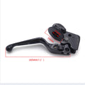 Black Clutch Lever with Mount Bracket for Harley Dyna/Softail (2008–2014)