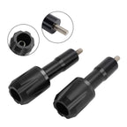 Crash Slider Protection for Yamaha YZF-R7 (2021–2023) - Aluminum Frame, Black