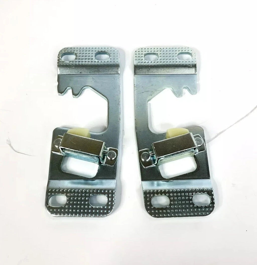 Set Door Latch Striker Plate Pair for 1964-1966 Chevy GMC Pickup