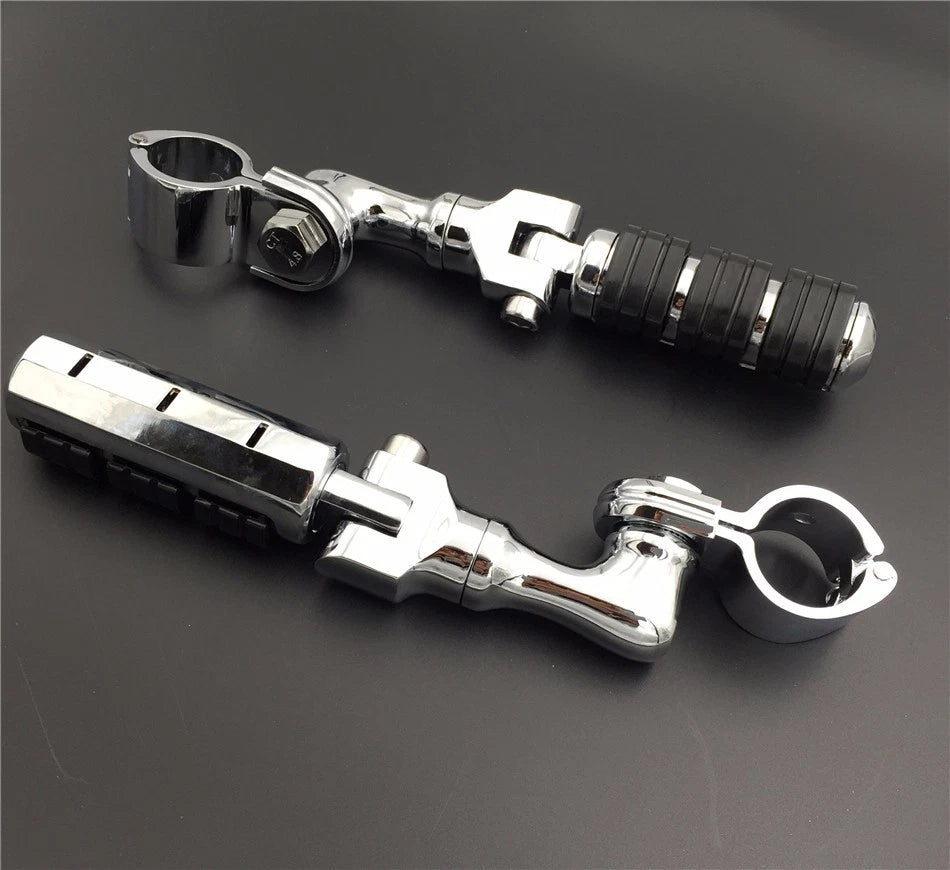 Chrome 1.5" Regular Foot Peg for Honda GoldWing Shadow VTX1300 (2001–2008)