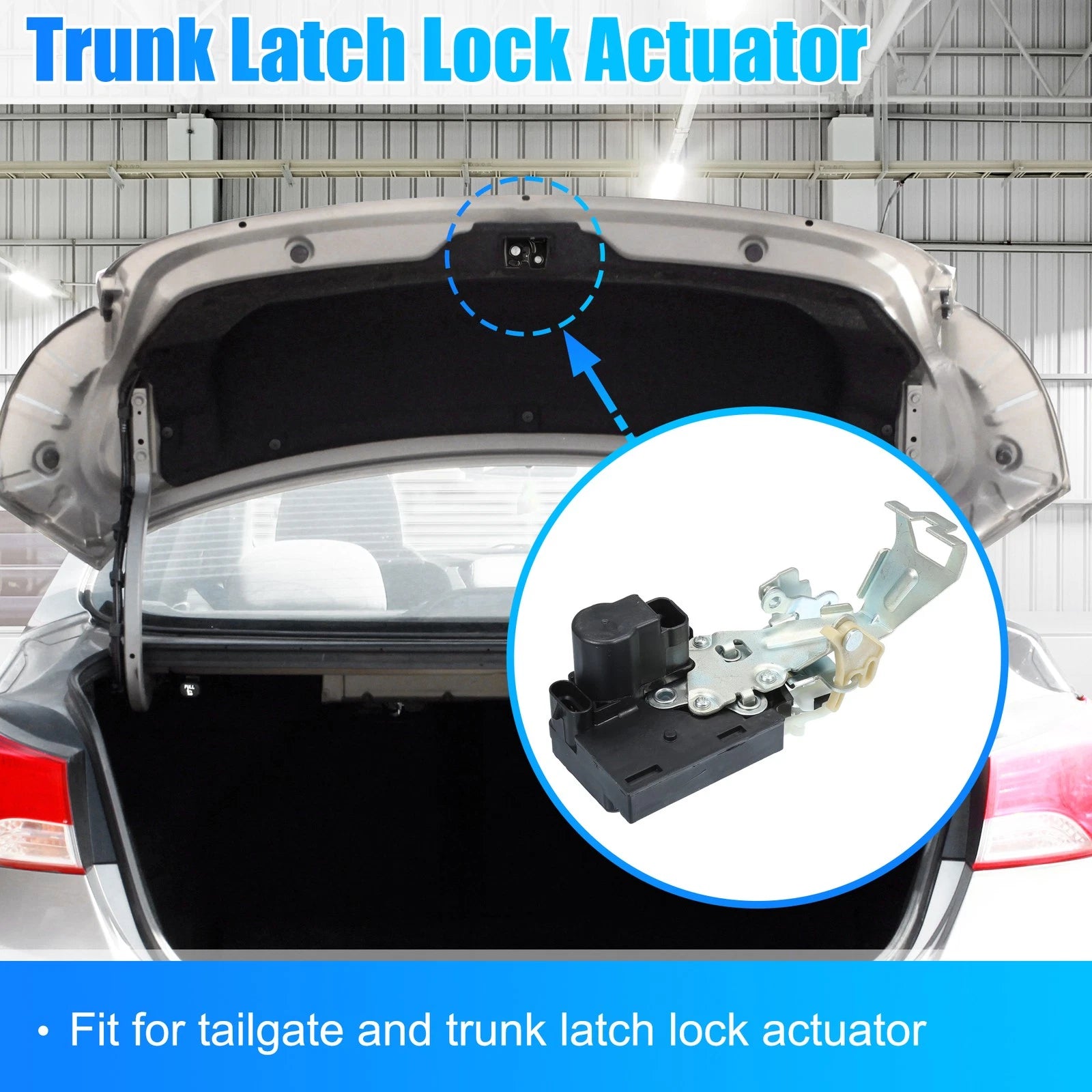 Tailgate Trunk Latch Lock Actuator for Ford Freestar (2004–2007) No.6F2Z-1743150-A