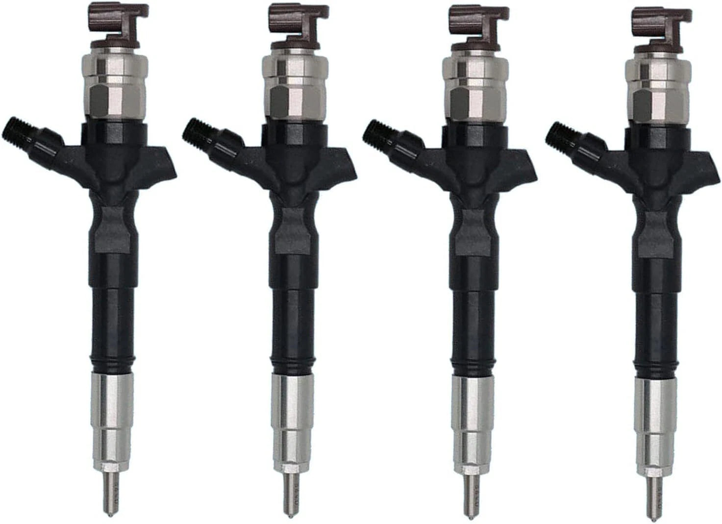 Set of 4 Fuel Injectors 23670-39365 for Toyota Land Cruiser Prado (1KD-FTV)