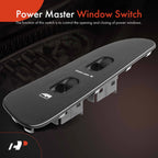 Front Right Power Window Switch for Dodge Ram 1500, 2500 (2002-2006)