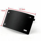 Curved Side Mount License Plate Holder Bracket for Yamaha R1 (2004–2014) T9