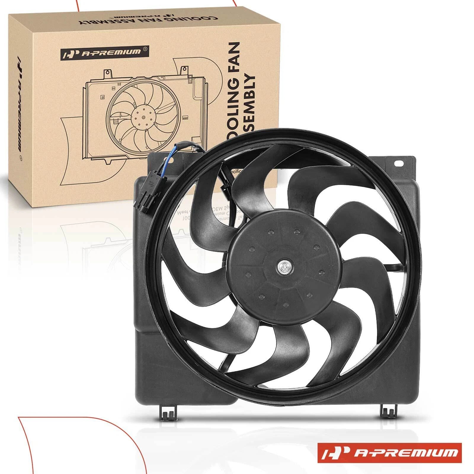 Cooling Fan Assembly with Shroud for Jeep Cherokee (1995–1996)