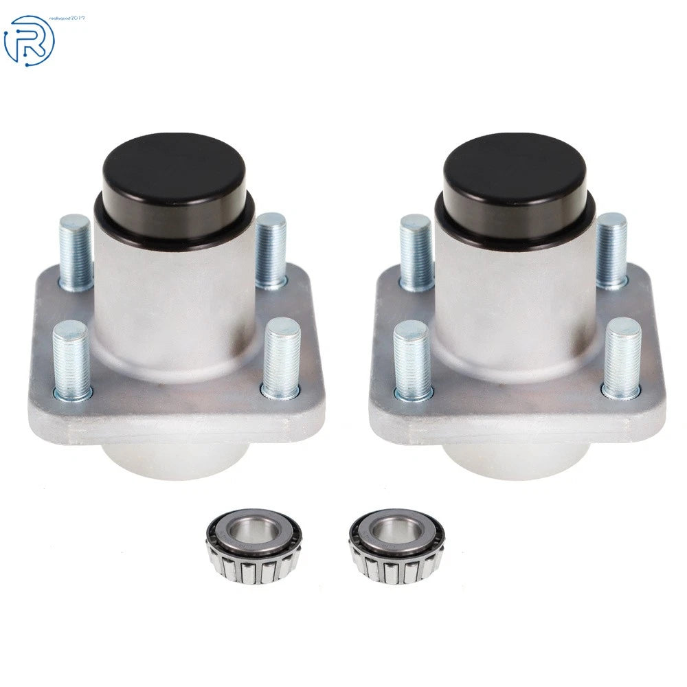 Front Wheel Hub Kit with Bearings for Club Car DS Golf Cart (1982–2002)