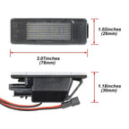 License Plate LED Light for Mercedes Benz Sprinter W906 (2007–2018)
