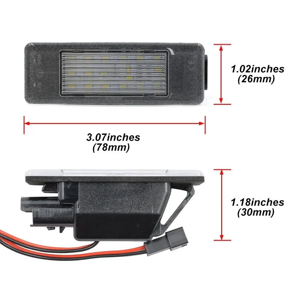 License Plate LED Light for Mercedes Benz Sprinter W906 (2007–2018)