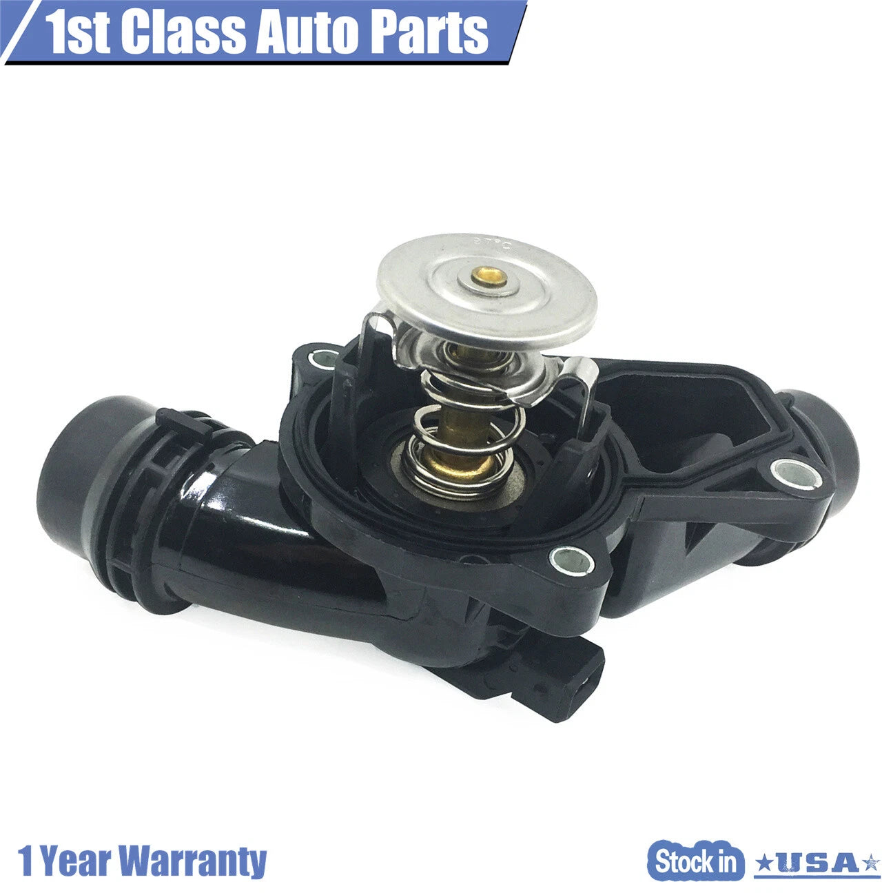 Thermostat Housing for BMW E46 E39 X5 X3 Z3 Z4 325i 2.5L 2.8L (1999–2006)
