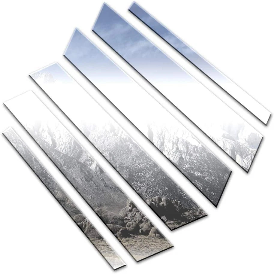 Luxury FX Stainless Steel Pillar Post Trim Kit for Acura RDX (2013–2018)