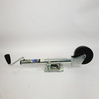 Swivel Jack for PRO Series (1000 lb, Zinc Plated) with 6" Black Poly Wheel #EJ10000101