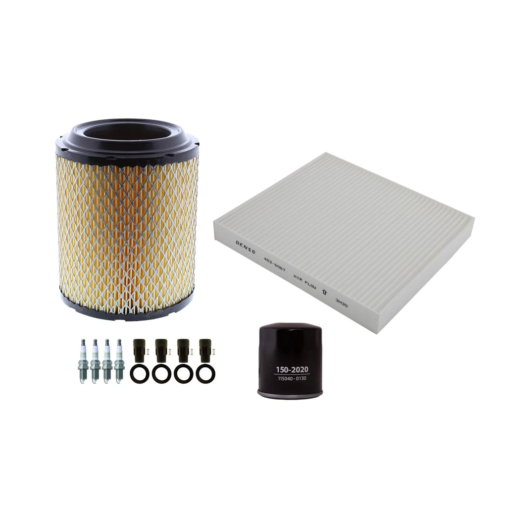 Denso Tune Up Kit with NGK Spark Plugs & Boots for Caliber Compass (2007–2017)