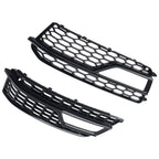 Set of 2 Front Bumper Fog Lamp Grille Covers for Audi A5 S-line S5 (2013–2017)