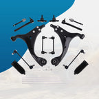 14pc Front Lower Control Arm Tie Rod Kit for 2007-2011 2012 Hyundai Elantra 2.0L
